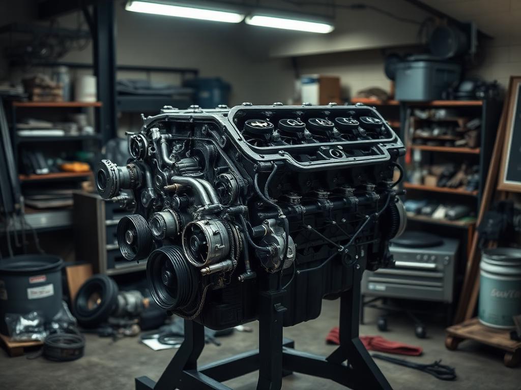 V8 variklio kapitalinis remontas